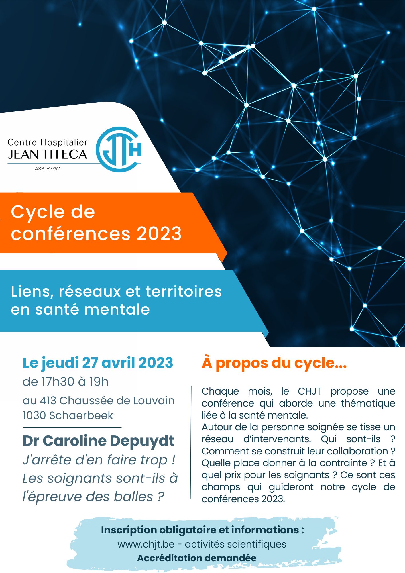 Cycle De Conférences Du CHJT : Inauguration Le 27 Avril | Plateforme ...