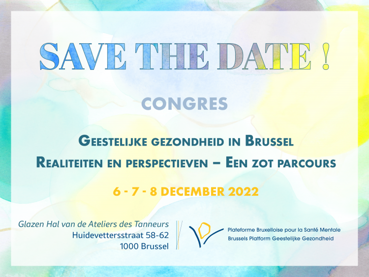 congres geestelijke gezondheid in Brussel