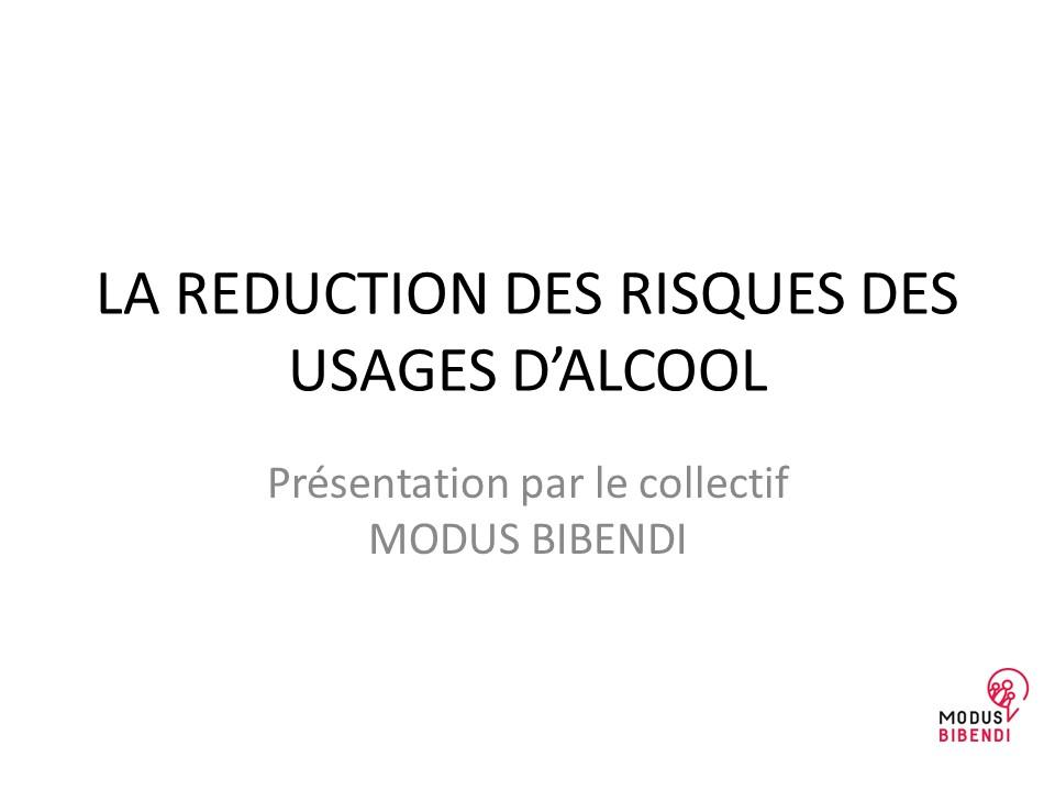 réduction des risques alcool